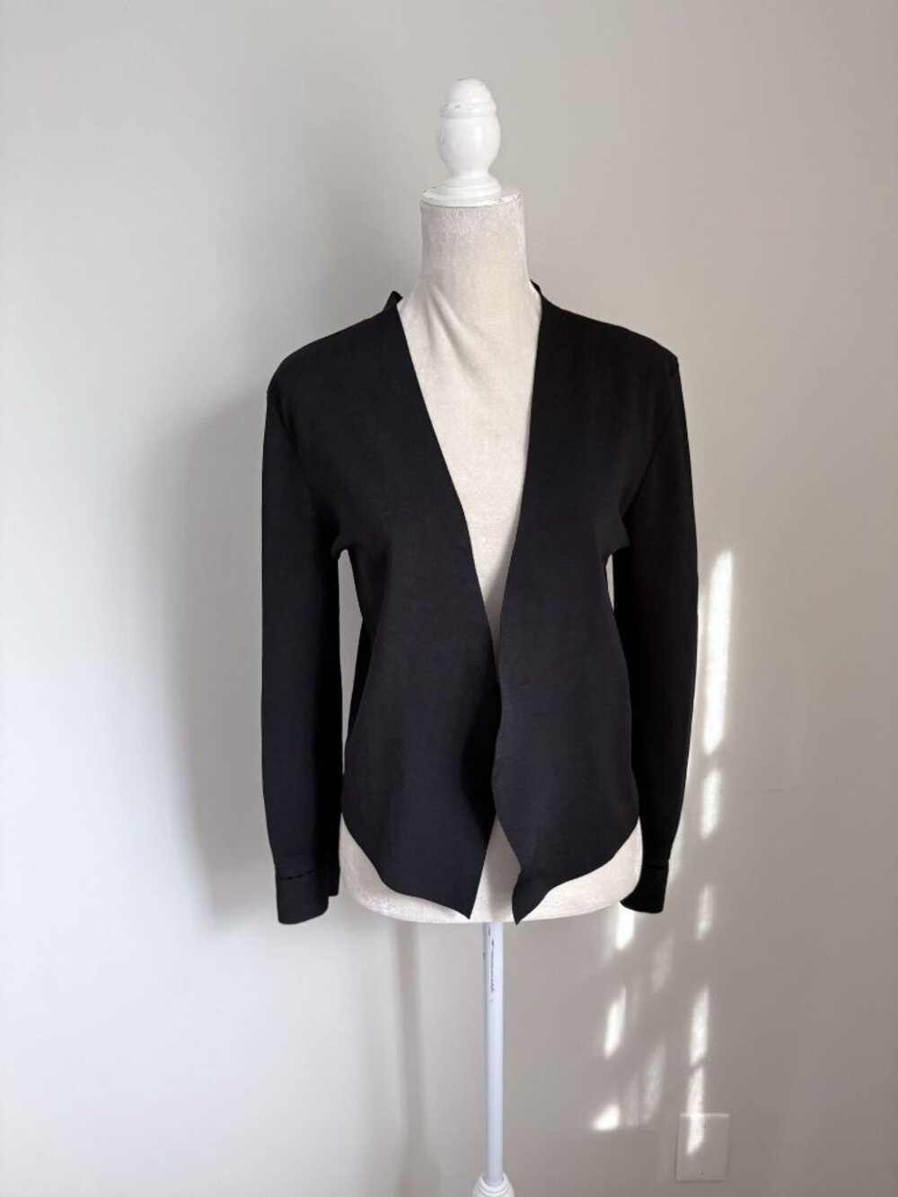 MM Lafleur Black Jardigan Cardigan Jacket Blazer M
